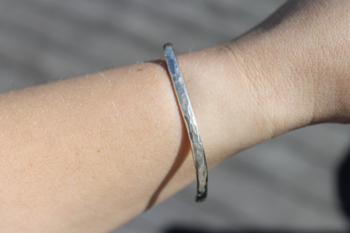 Hammered Cuff
