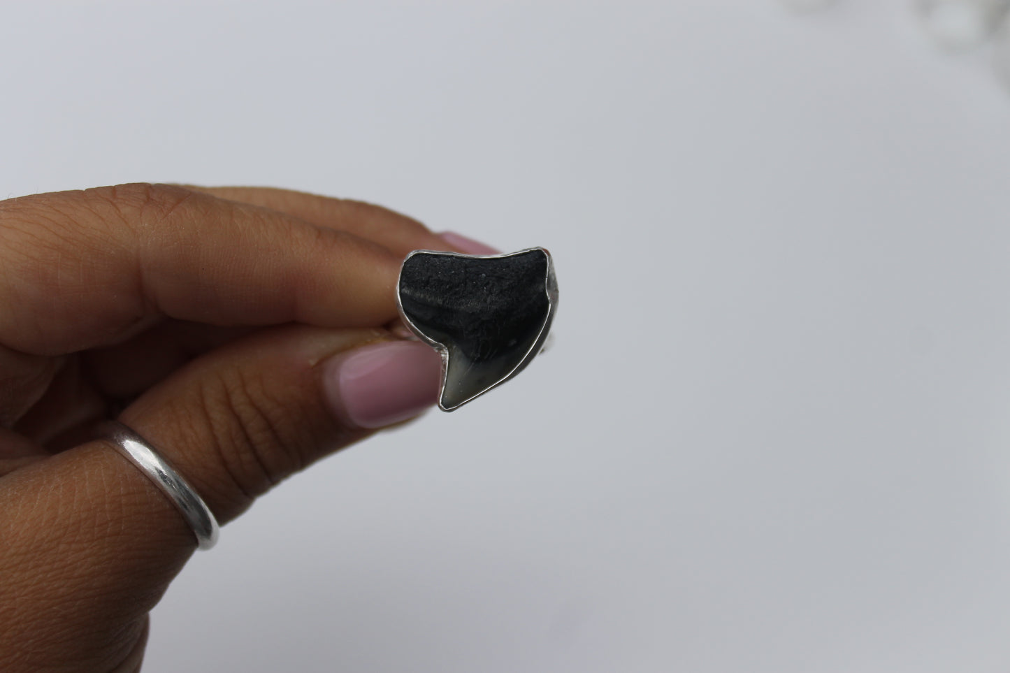 Shark tooth Ring size 9