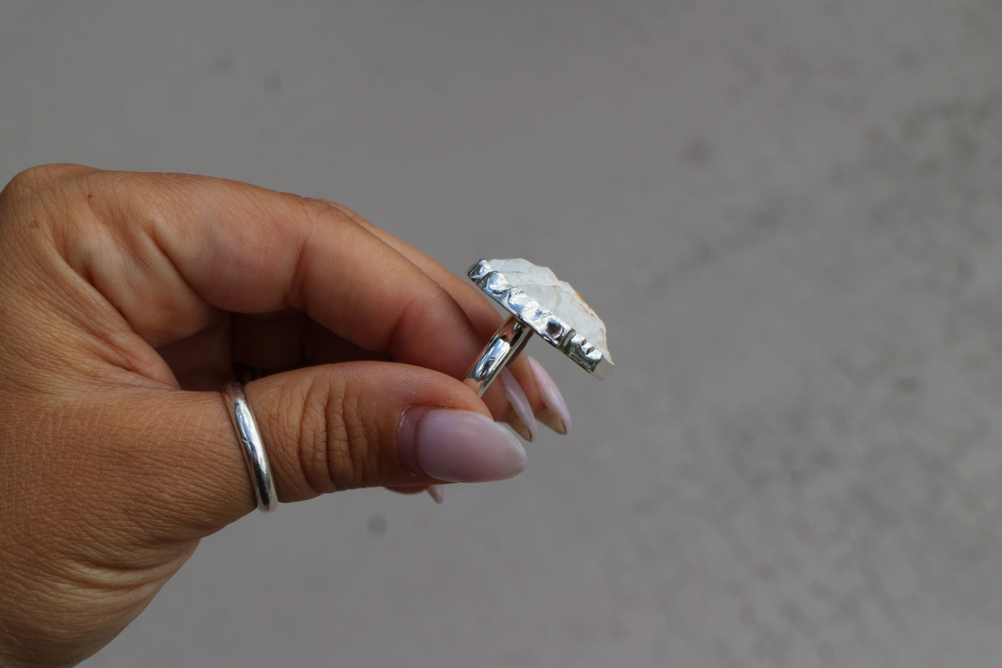 Seashell Ring size 7.5