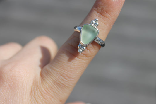 Seafoam Green ring size 7