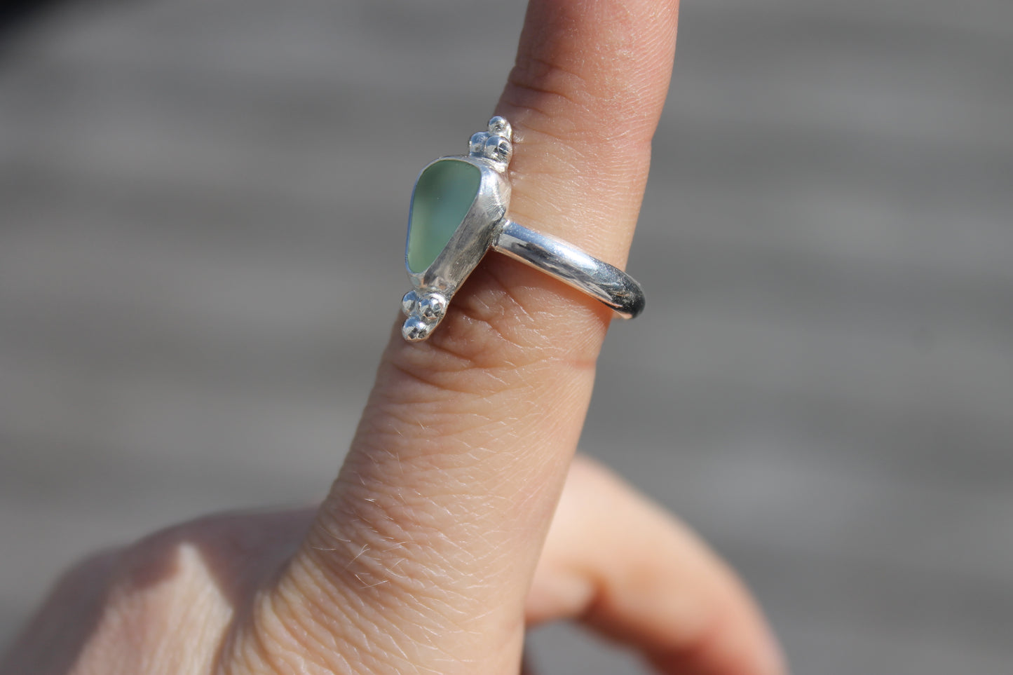 Seafoam Green ring size 7