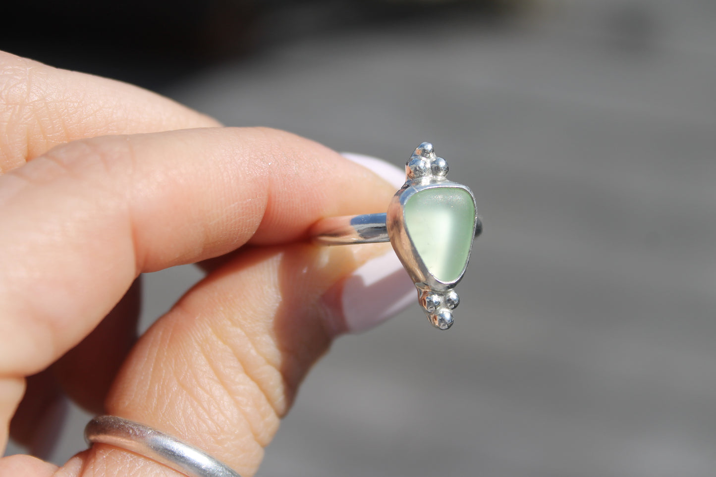 Seafoam Green ring size 7