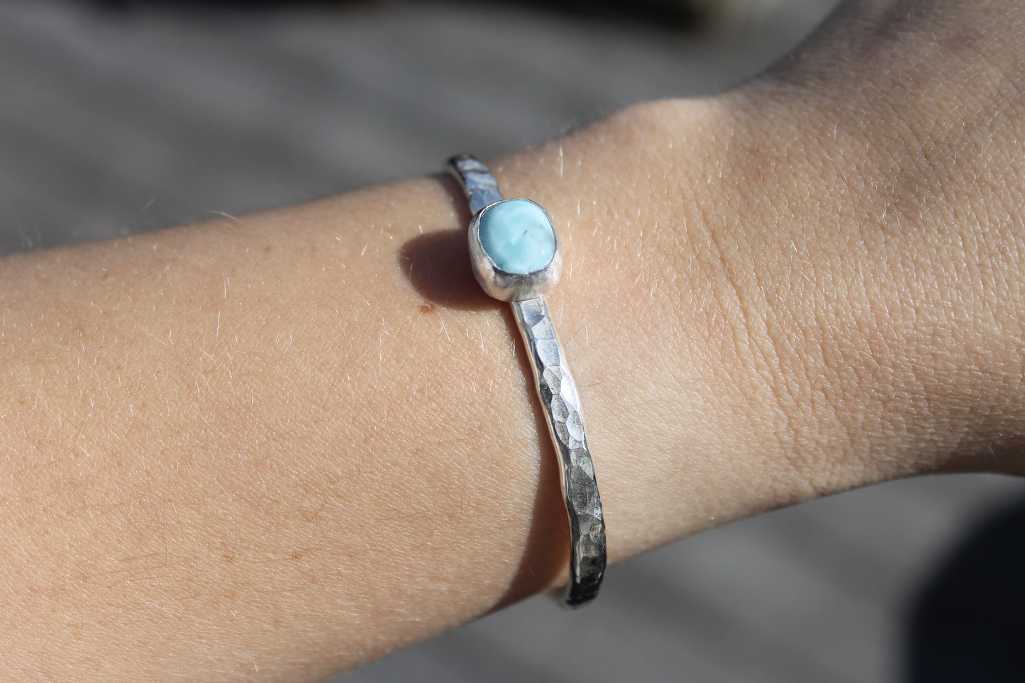 Larimar square Cuff