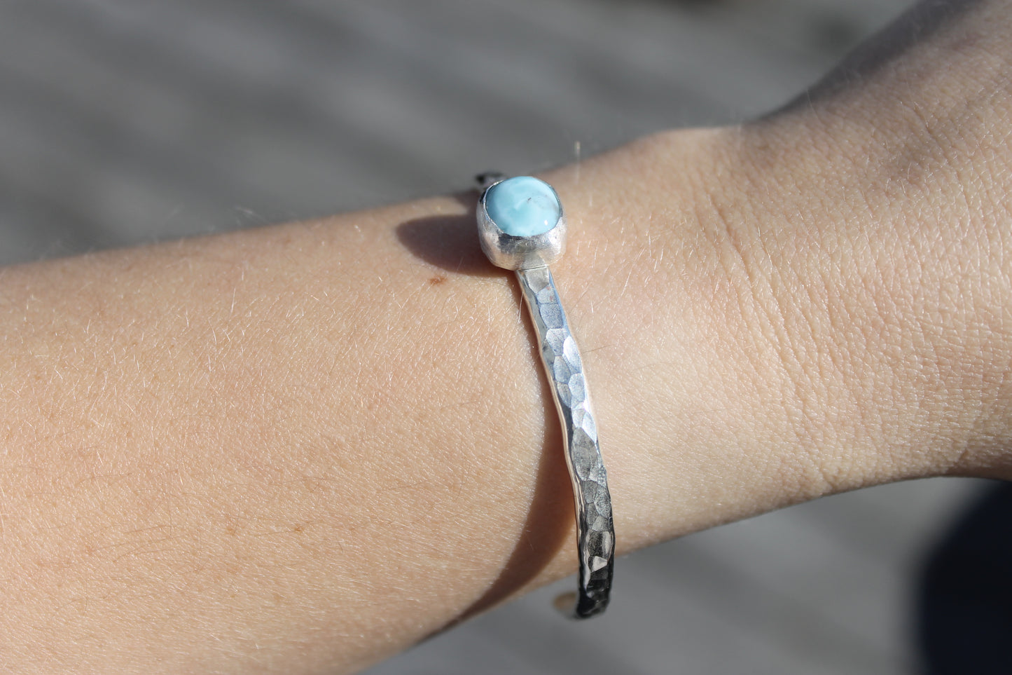 Larimar square Cuff