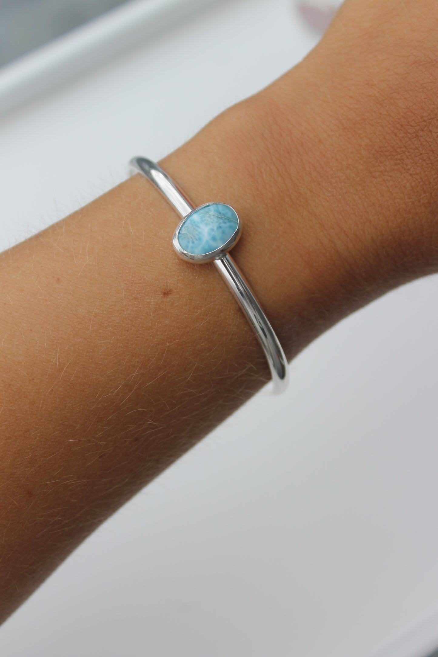 Larimar Cuff