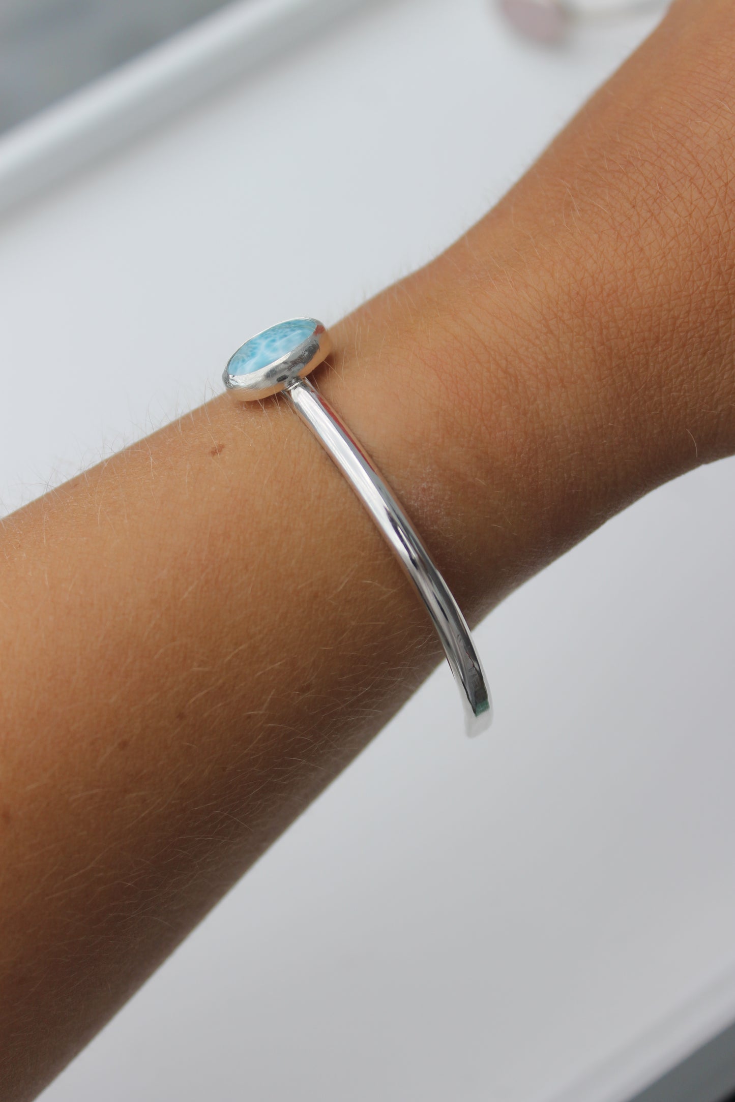 Larimar Cuff