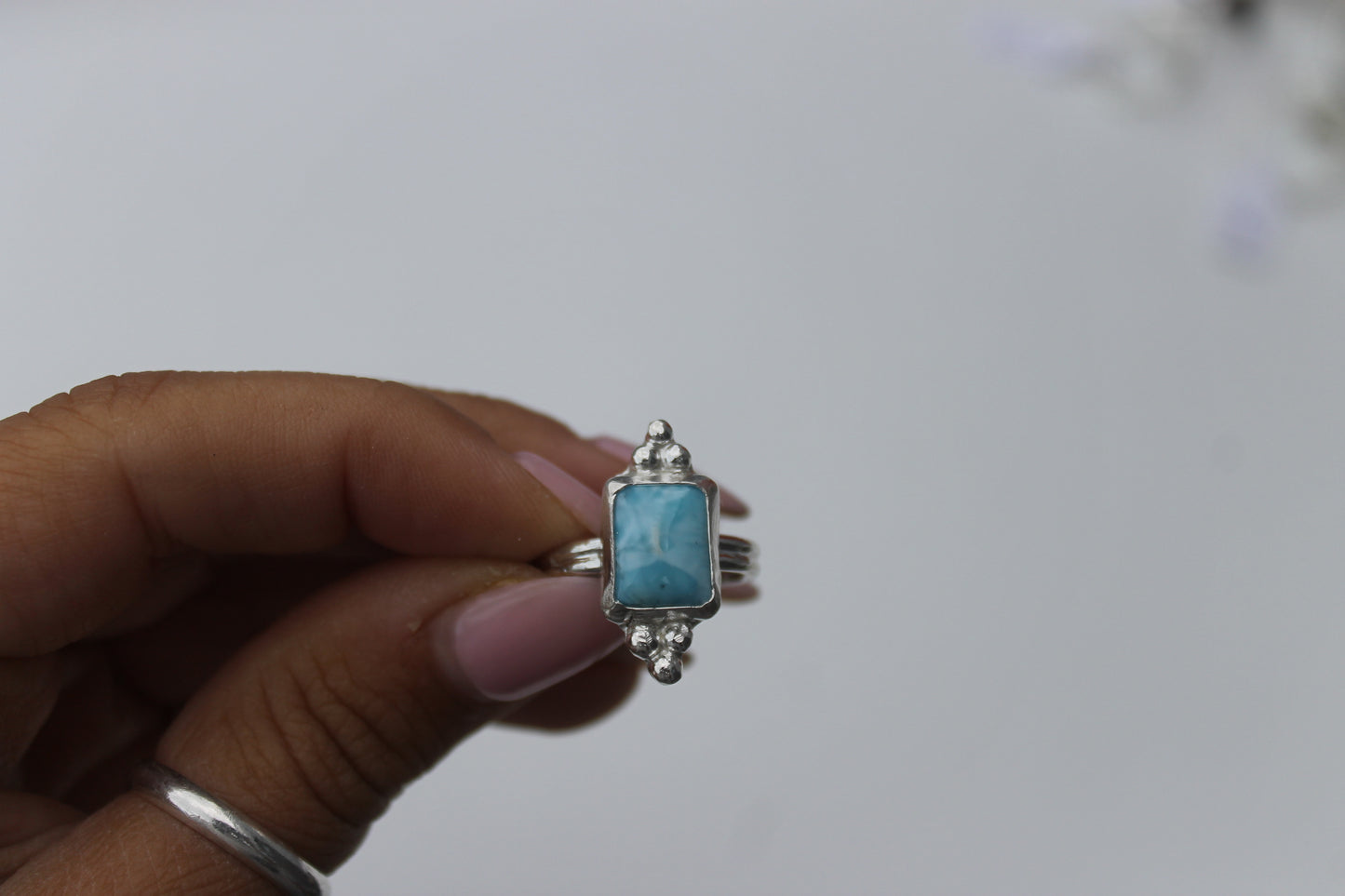Larimar ring Ring size 6