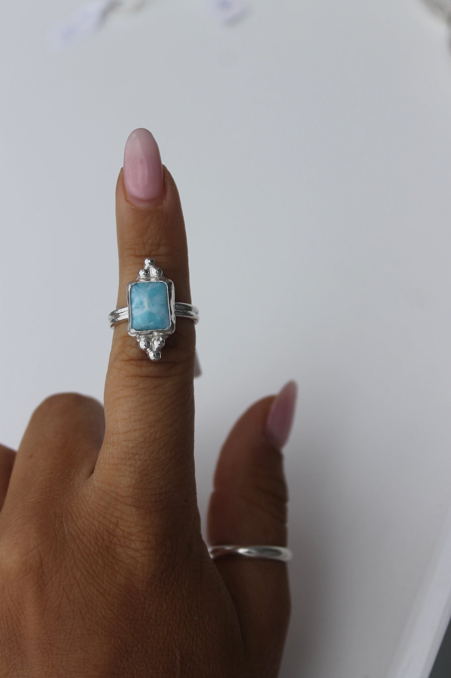 Larimar ring Ring size 6