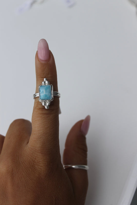 Larimar ring Ring size 6