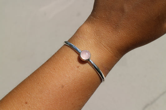 Rose Quartz Cuff