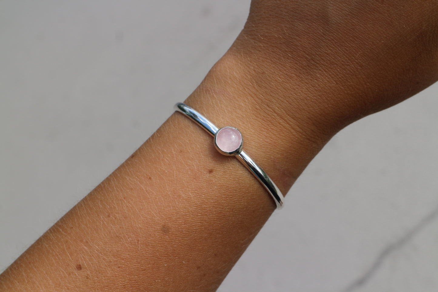 Rose Quartz Cuff